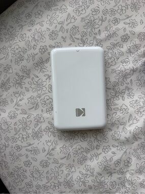Kodak White Mobile Photo Printer - Portable Wireless Printer